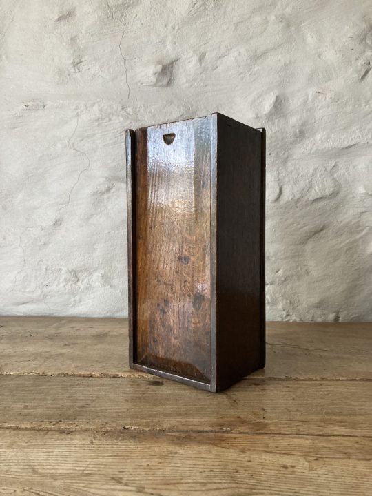 Georgian oak box Sold