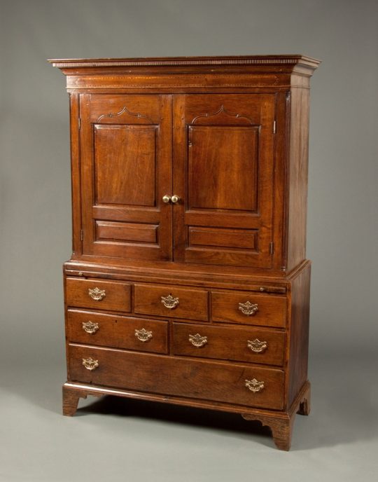 Welsh linen press Sold