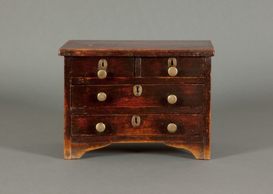 Miniature chest of drawers Sold