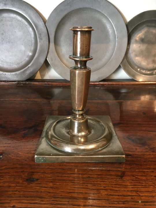 Spanish brass candle stick Sold