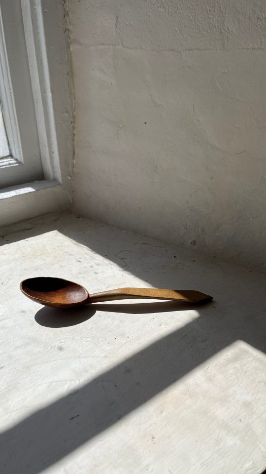 Welsh cawl spoon