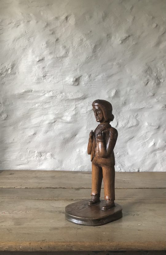 Folk art figure of Lloyd George Sold