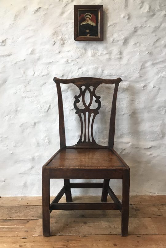 Georgian Elm chair Sold