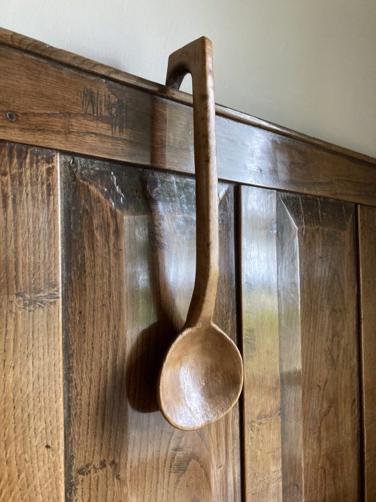 Welsh sycamore ladle Sold