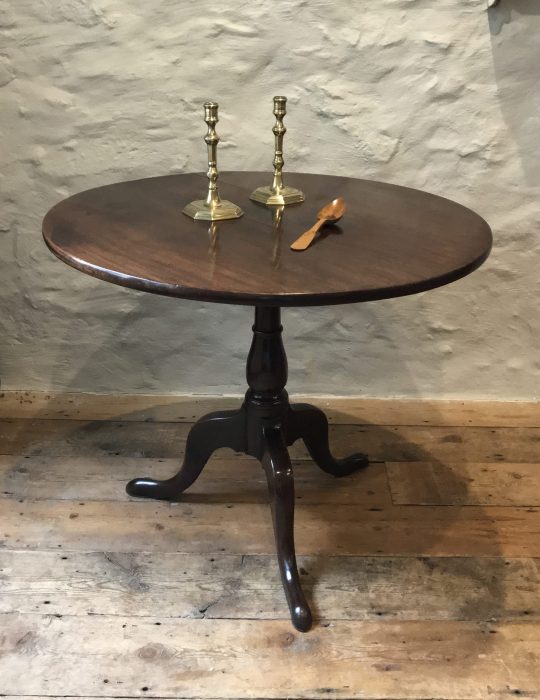 Welsh mahogany pedestal table (on hold)