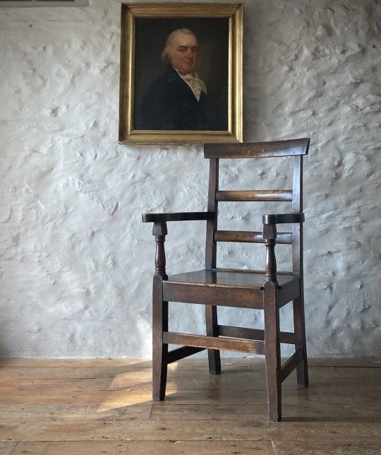 Welsh oak armchair Sold