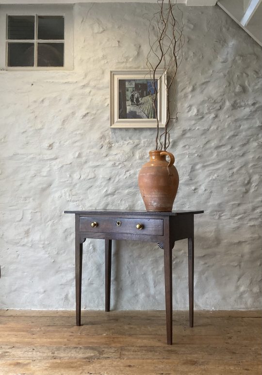 Small Welsh oak side table Sold