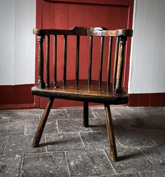 18th century Welsh ash & sycamore stick chair Sold