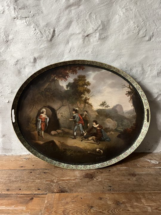 Large Pontypool tray