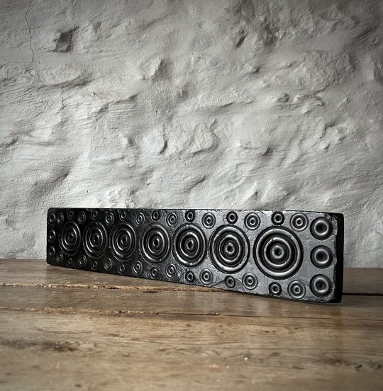 Carved slate panel Sold