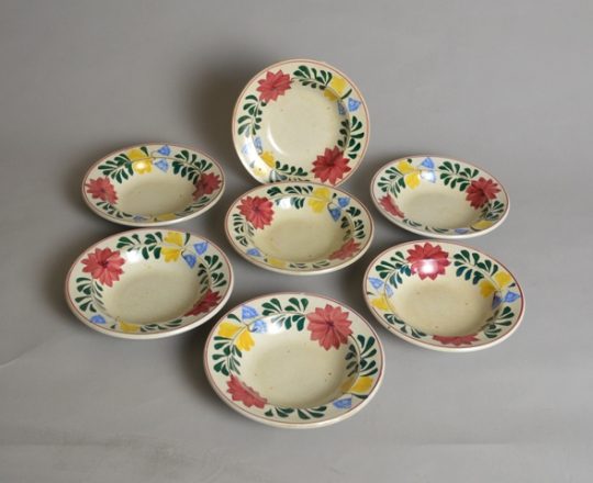 Set of  seven small bowls Sold