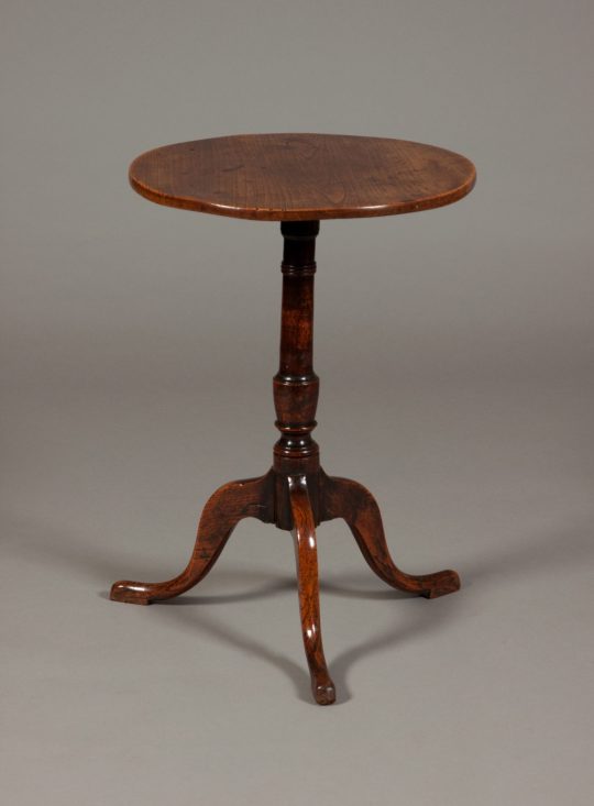 Elm tripod table Sold