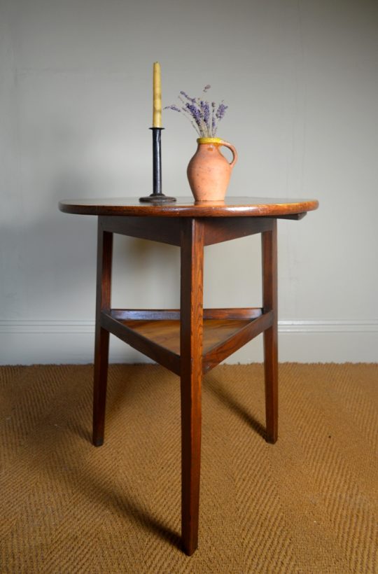 Elm cricket table Sold