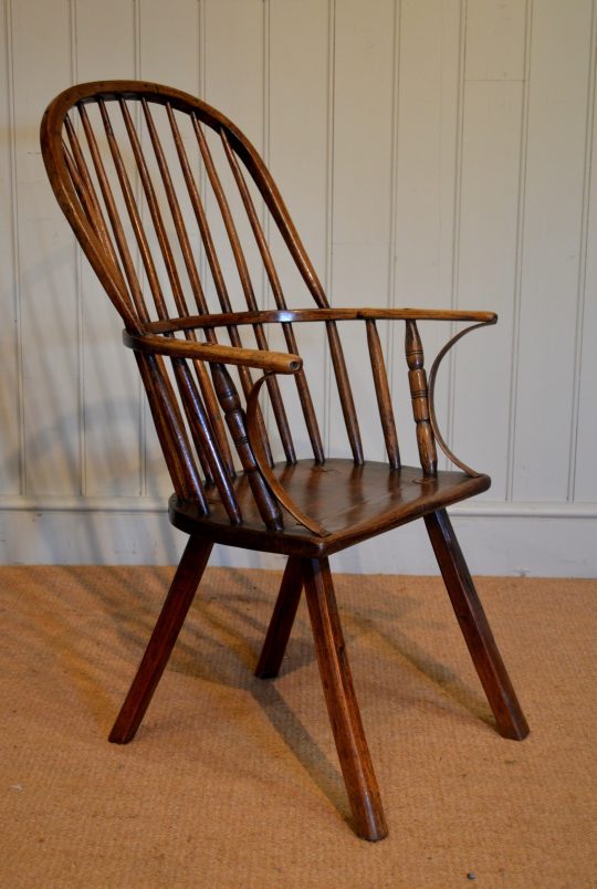 Hoop-back Windsor chair Sold
