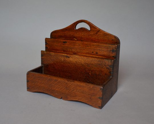 Oak knife rack Sold