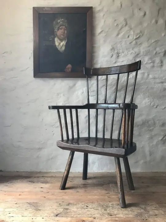 An 18th century Welsh Comb-back stick chair Sold