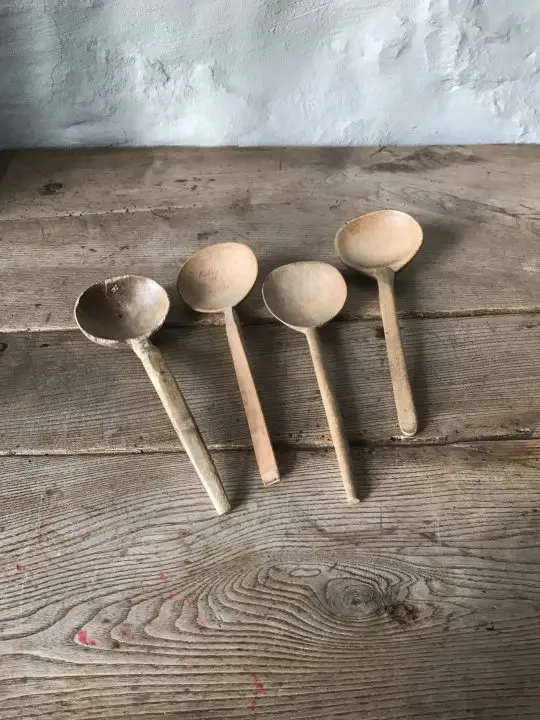 Welsh sycamore Cawl Spoons Sold
